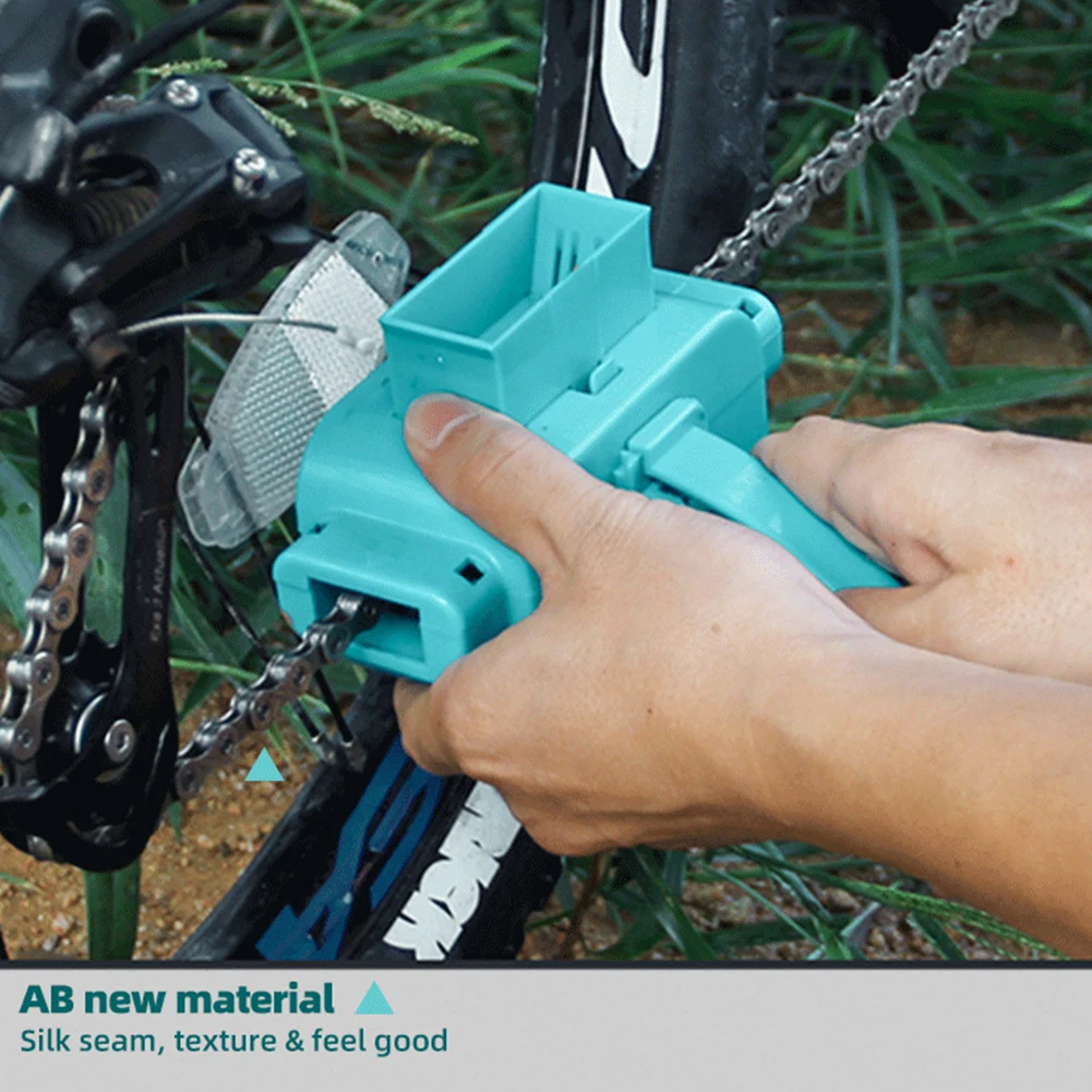 

Bike Chain Cleaner Clean Machine Bike Gear Grunge Brushes Cycling Cleaning Kit Bicycle Brush Maintenance Tool for Mountain