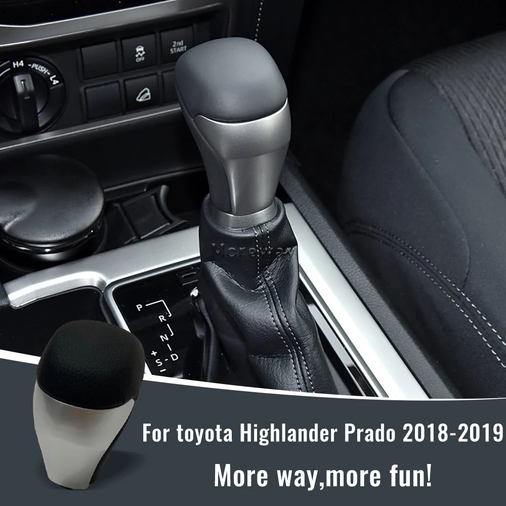 Модернизированная кожаная ручка переключения передач рычаг шарик для Toyota Land Cruiser