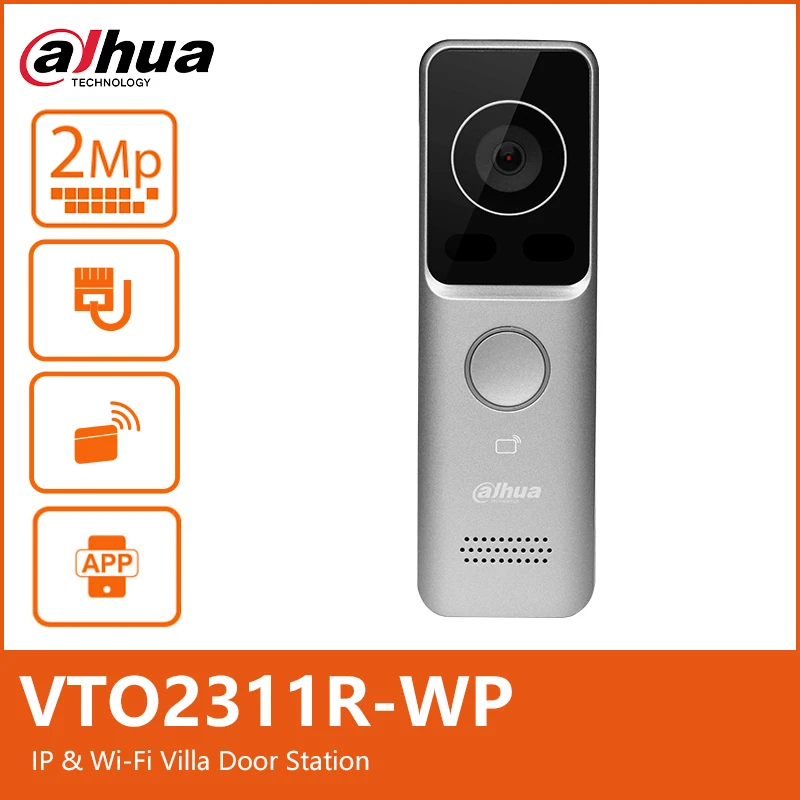 

Dahua беспроводной видеодомофон VTO2311R-WP VTH5341G-W