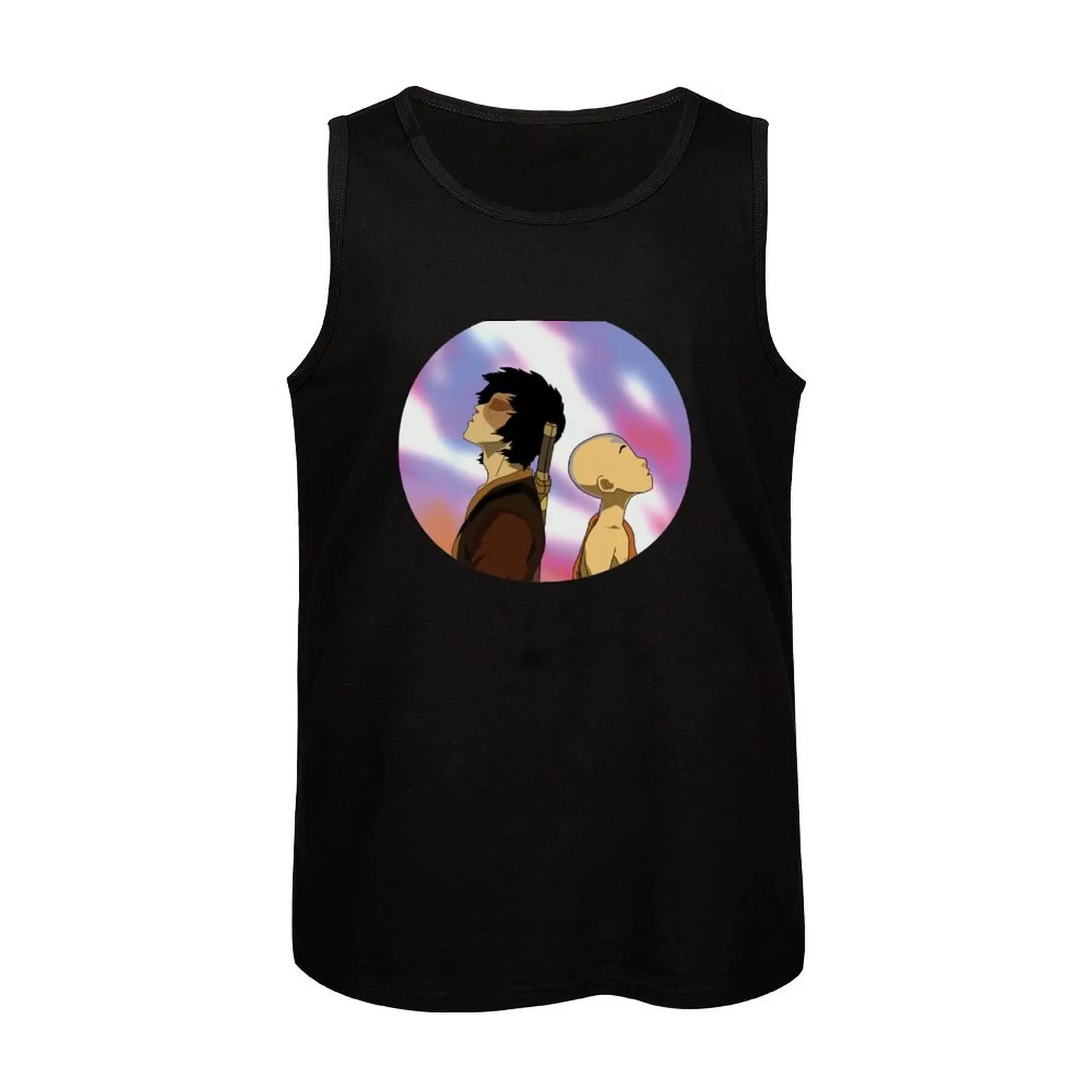 Майка Zuko and Aang для танца дракона Мужская футболка тренажерного зала спортзала