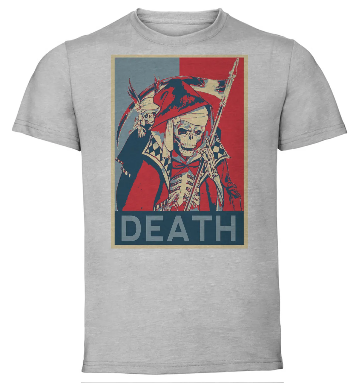 Футболка унисекс серая пропагандистская каллевания симфония ночь смерти