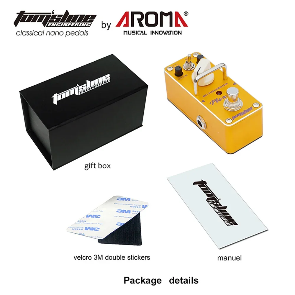 Ароматическая кожа плексионная педаль для гитары имитатор стыковой стружки