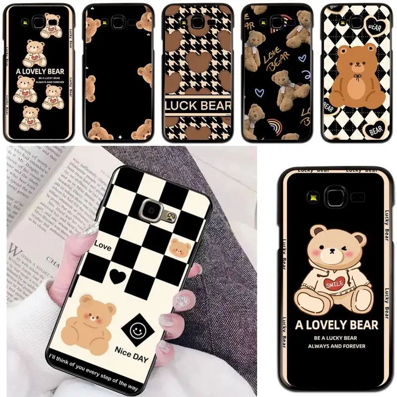 

Lucky Bear Phone Case For Samsung Galaxy A51 A50 A71 A21s A31 A41 A10 A20 A70 A30 A22 A02s A03S Cover Coque