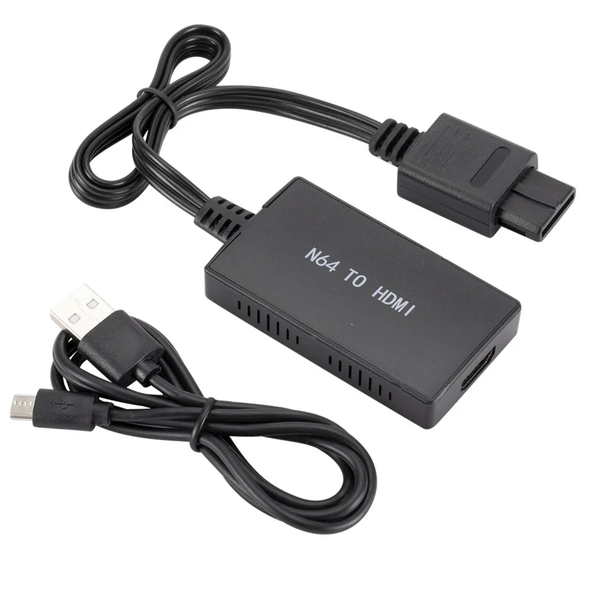 Переходник PS2/WII/N64-HDMI-совместимый адаптер для игровой консоли PS2-HDMI-совместимый с