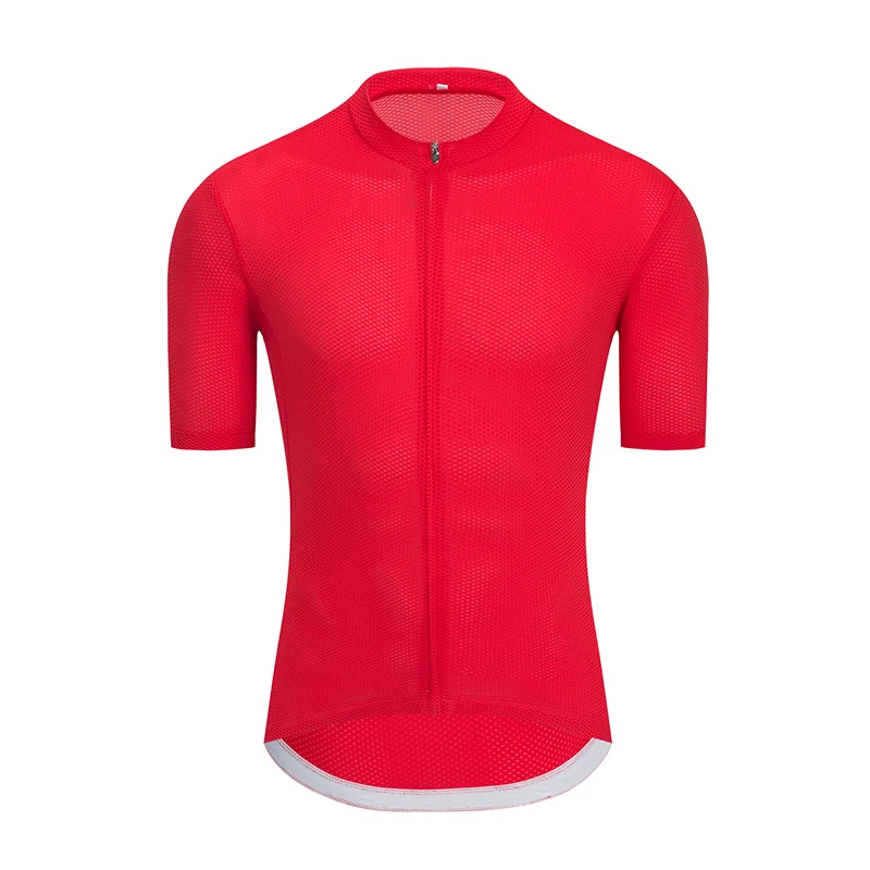 

2021 New Men's Cycling Jersey Summer Short Sleeve Bike Clothing Breathable Quick Dry Bicycle Shirts 5 Color