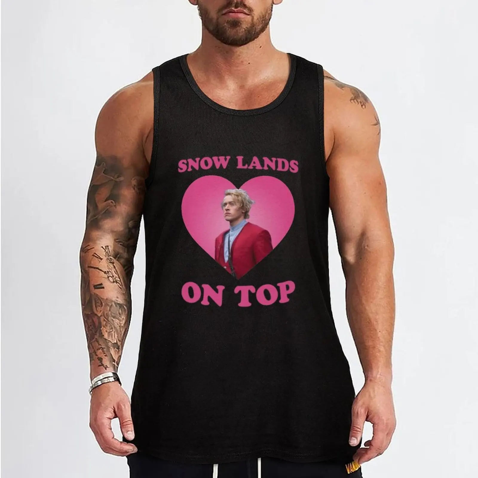 Фото Спортивная майка Coriolanus Snow Tank Top Training Tank Top из легкой влагоотводящей ткани. №2