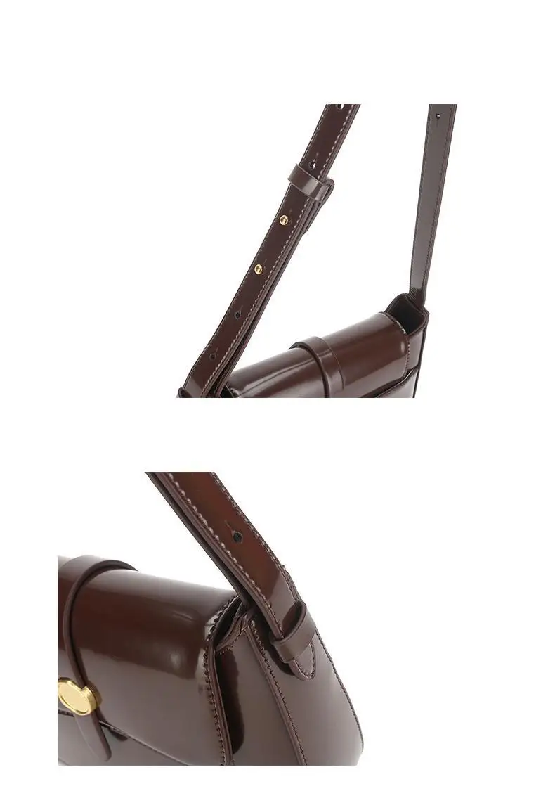 Винтажная сумка подмышки корейская нишевая брендовая автомобильная Jingyuan LEME