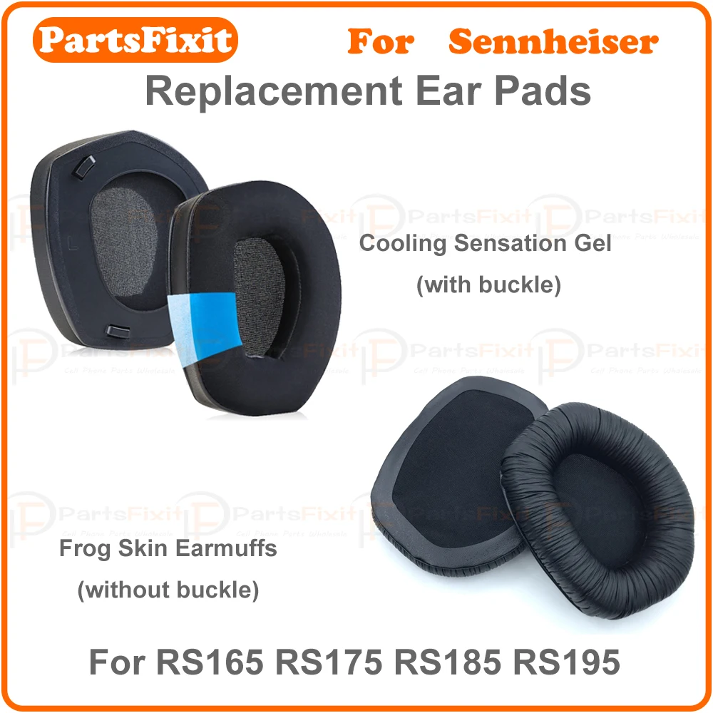 Фото Сменные амбушюры, повязка на голову для SENNHEISER RS165 RS175 RS185 RS195, мягкие амбушюры из пены с эффектом памяти, шумоизоляция, искусственная кожа №2