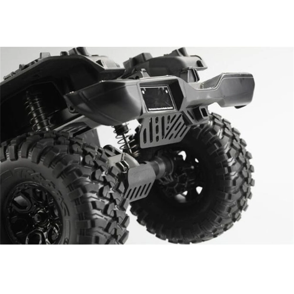 

TRX4 RC автомобильное шасси, переднее крыло, передний и задний бампер, Противоударная Броня из нержавеющей стали