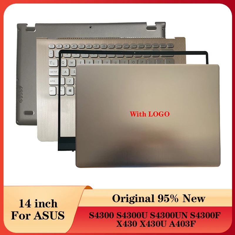 

For ASUS VIVOBOOK S14 S4300 S4300U S4300UN S4300F X430 X430U A403F Laptop LCD Back Cover/Front Bezel/Palmrest/Bottom Case Gold