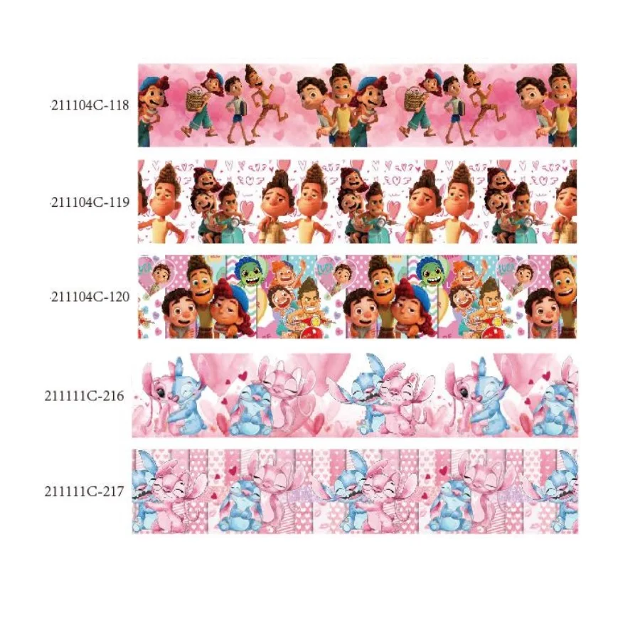 

Декоративная лента для бантов, с принтом, 10 ярдов