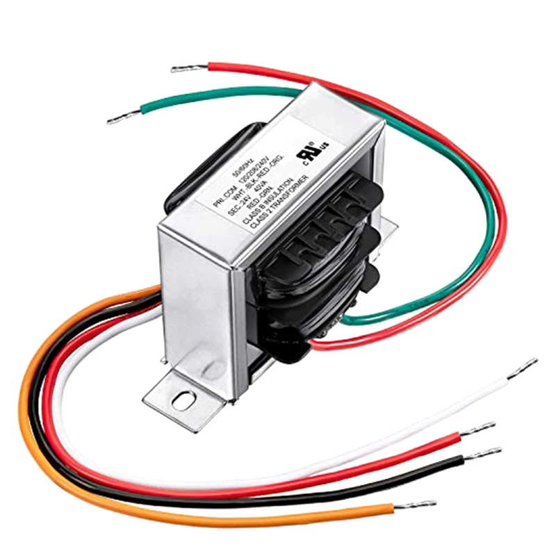 

Control Transformer 40VA Control Transformer Primary 120, 208, 240V Secondary 24V, HVAC Furnace Multi Tap