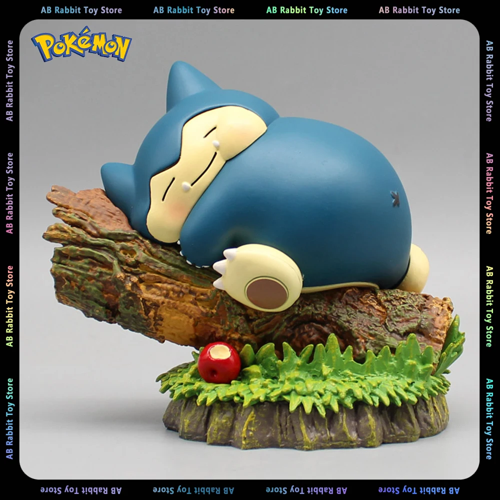 

Pokemon Anime Figure Sleeping Fat Snorlax Kawaii Action Figures Pvc Model Figurine Collectible Room Decoration Ornament Toy Gift