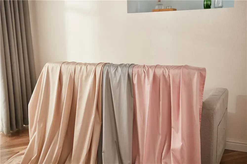 Однотонное степлное одеяло из длинного хлопка 100 Простые хлопковые и атласные