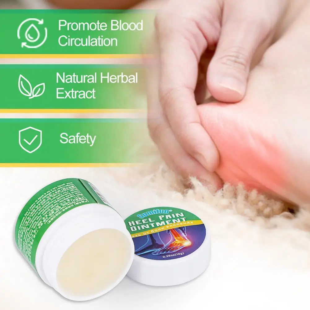 

10g Sumifun Heel Pain Relief Ointment Plantar Fasciitis Achilles Plaster Rheumatism Arthritis Foot Pain Tendonitis Spur Cre B1z2