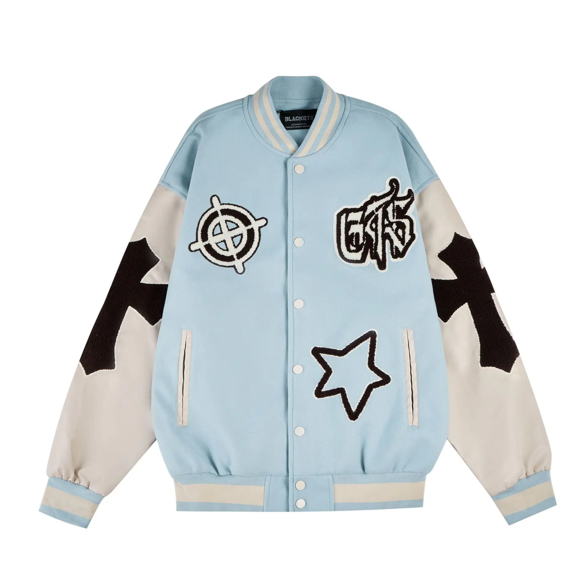 

High Quality Autumn Winter Fashion Bomber Jacket for Men Women Streetwear Baseball Uniform Oversized Coat Leather Jackets Coats
