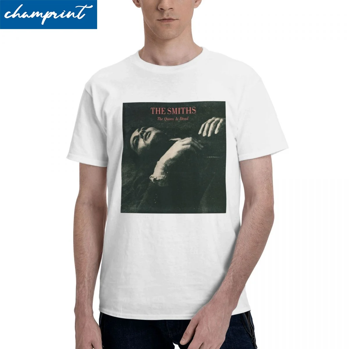 

Men Women The Queen Is Dead T Shirts The Smiths Pure Cotton Clothes Funny Short Sleeve Round Collar Tee Shirt Gift Idea T-Shirts