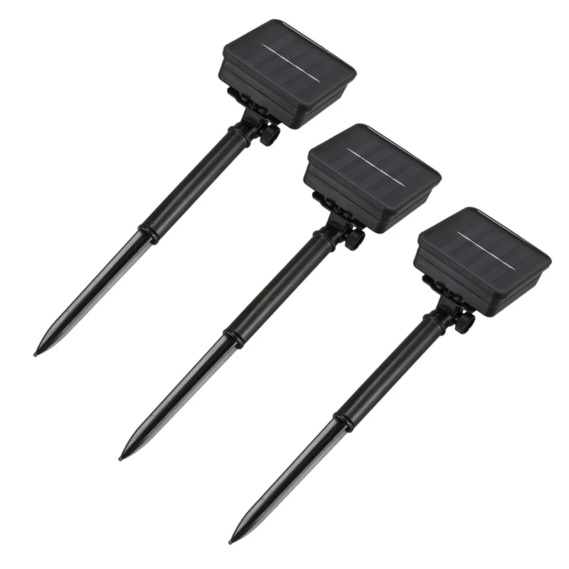 

3X Solar String Lights, 10M 100LED Outdoor String Lights, Waterproof Decorative String Lights For Patio, Garden