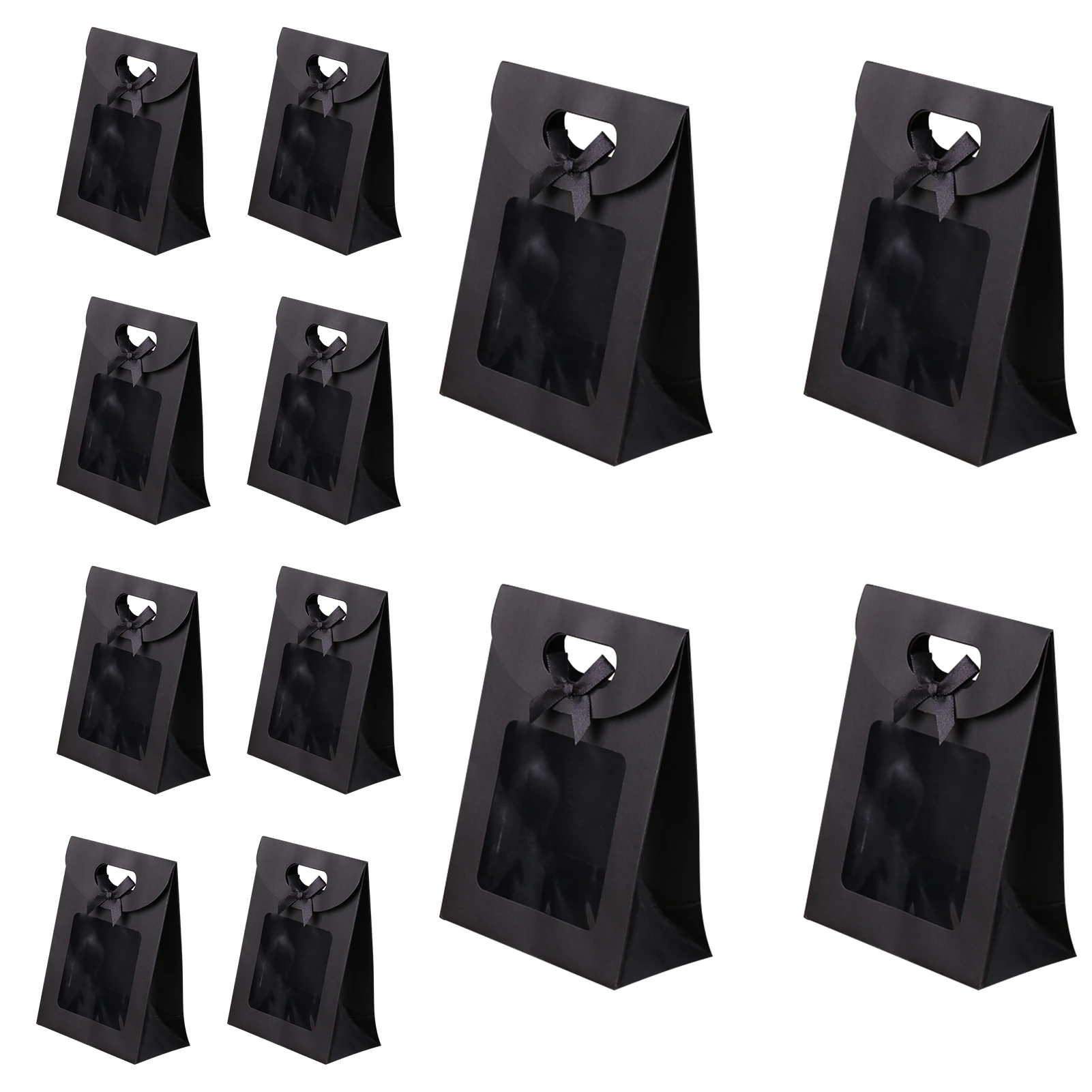 

12 шт., органайзер для хранения закусок и конфет с прозрачным окном