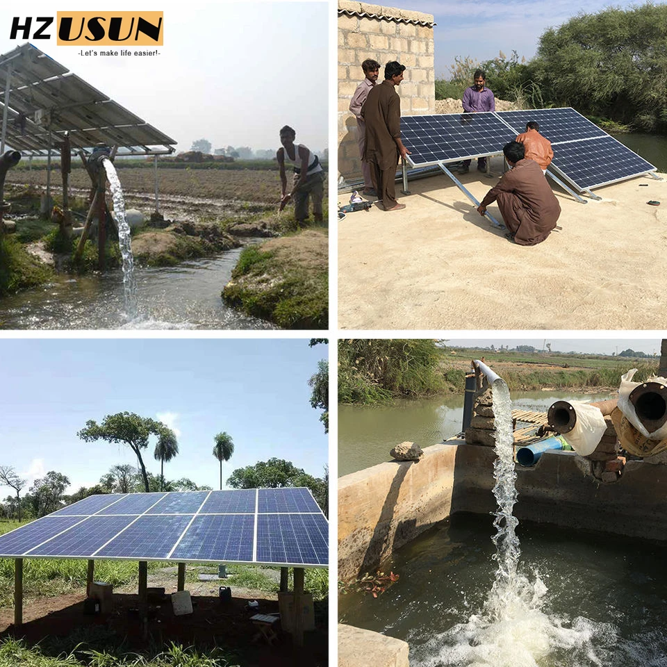 5 л.с. мотор на солнечной энергии 3-дюймовый трубный погружной насос с солнечным