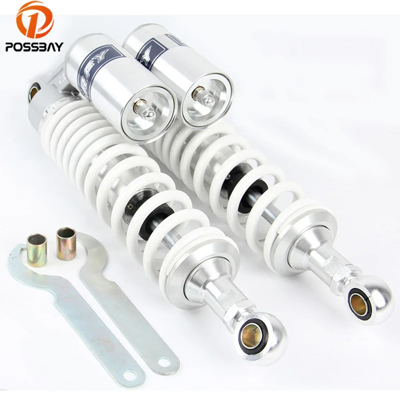 

POSSBAY 340mm Universal Motorcycle Rear Air Shock Absorber Suspension for Honda Kawasaki Amortiguador Scooter Parts Dirt bike