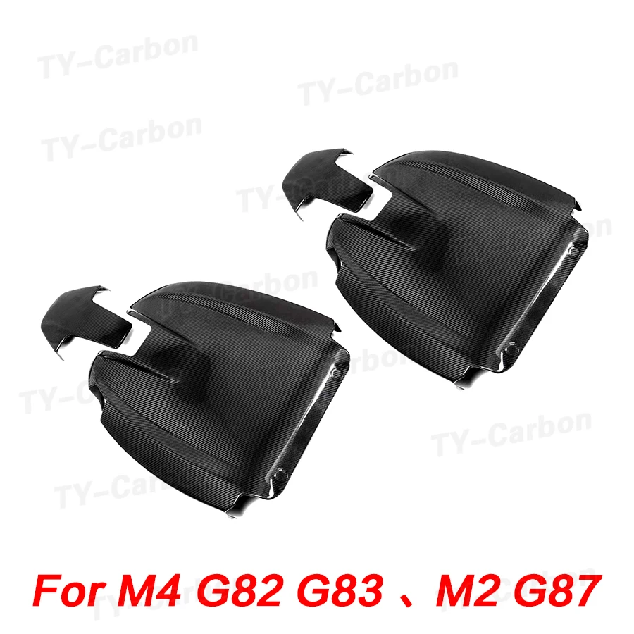 

Чехлы на спинку сидений из сухого углеродного волокна для BMW G80 M3 G82 G83 M4 G87 M2 X3M F97 X4M F98 2021-2024, внутренний чехол на сиденье автомобиля Bodykit