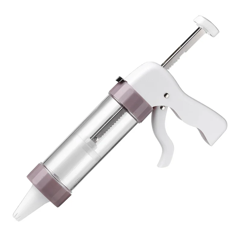 Cookie Press Icing Kit Cutter Mold Gun DIY Pastry Syringe Extruder Nozzles Piping Cream Biscuit Maker Cake Tools | Дом и сад