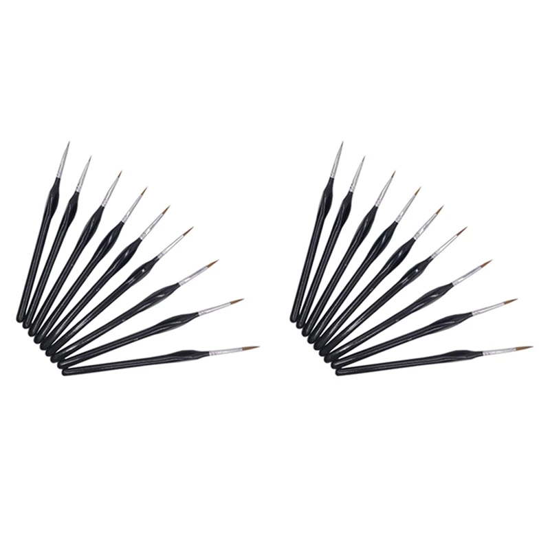 Детали набор кистей для рисования 18 шт. подходит акриловой живописи масла