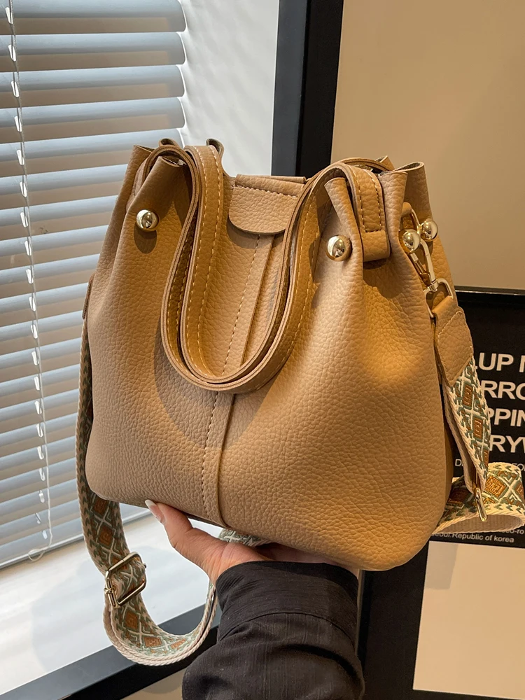 Шикарная сумка через плечо из искусственной кожи для женщин новая Универсальная