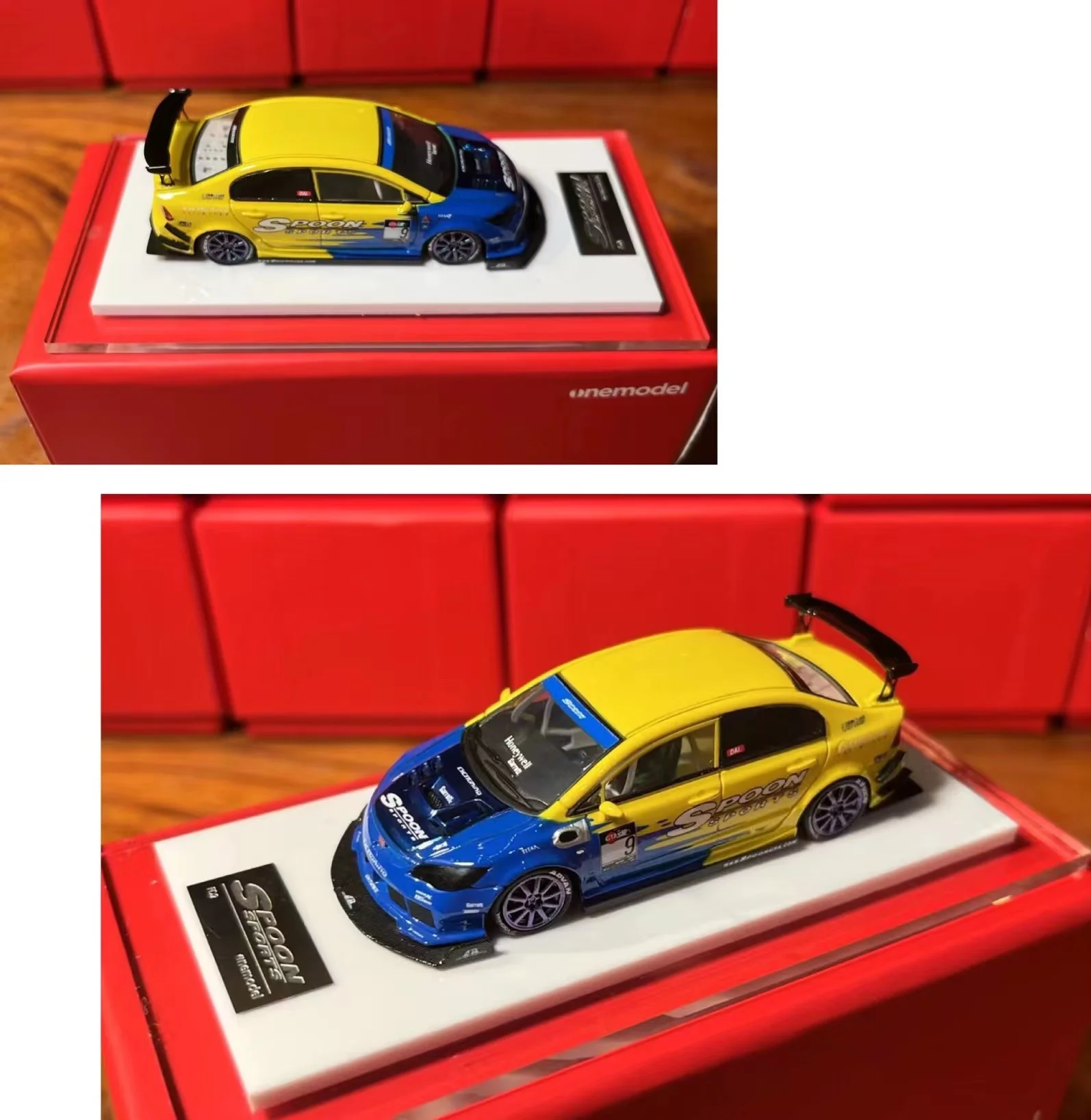 

Onemodel 1/64 Honda FD2 Spoon 95# resin car model spot free shipping