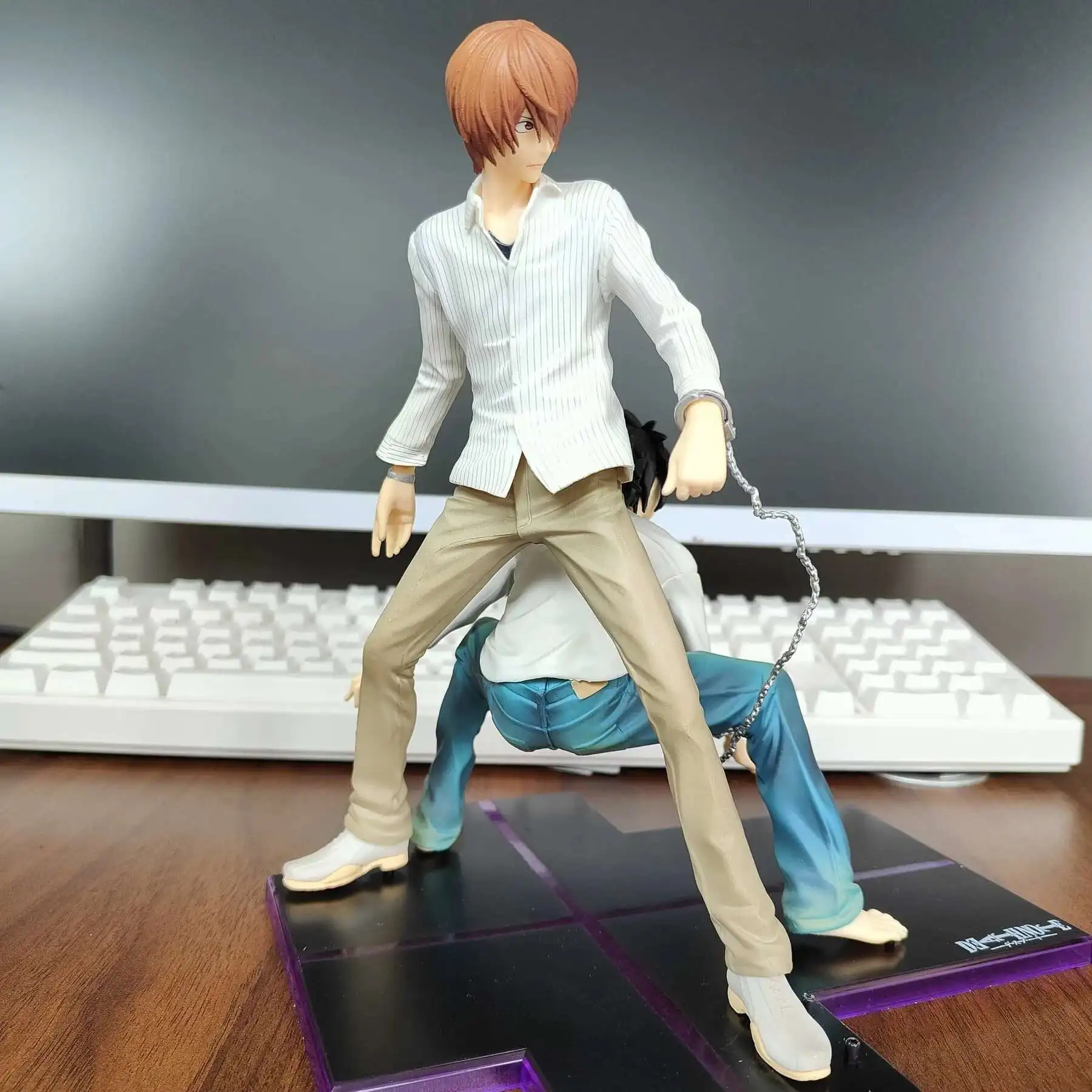 2 шт. Фигурка Лоулиета из «Тетради смерти» (Death Note), Лайт Ягами, аниме, ПВХ, коллекционная модель, игрушка, статуэтка. (art.: 3920dd3179e17) - 3920dd3179e17