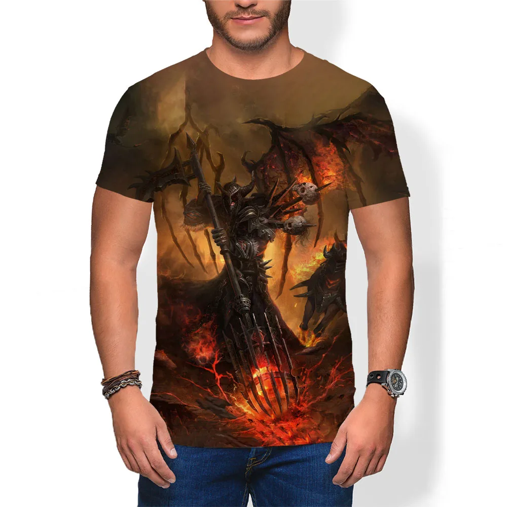 

Garment Clothing World of Warcraft Men's clothing T-shirt Casual Women Tshirt Print Kids T shirt Tops Harajuku Boys Sweatshirts