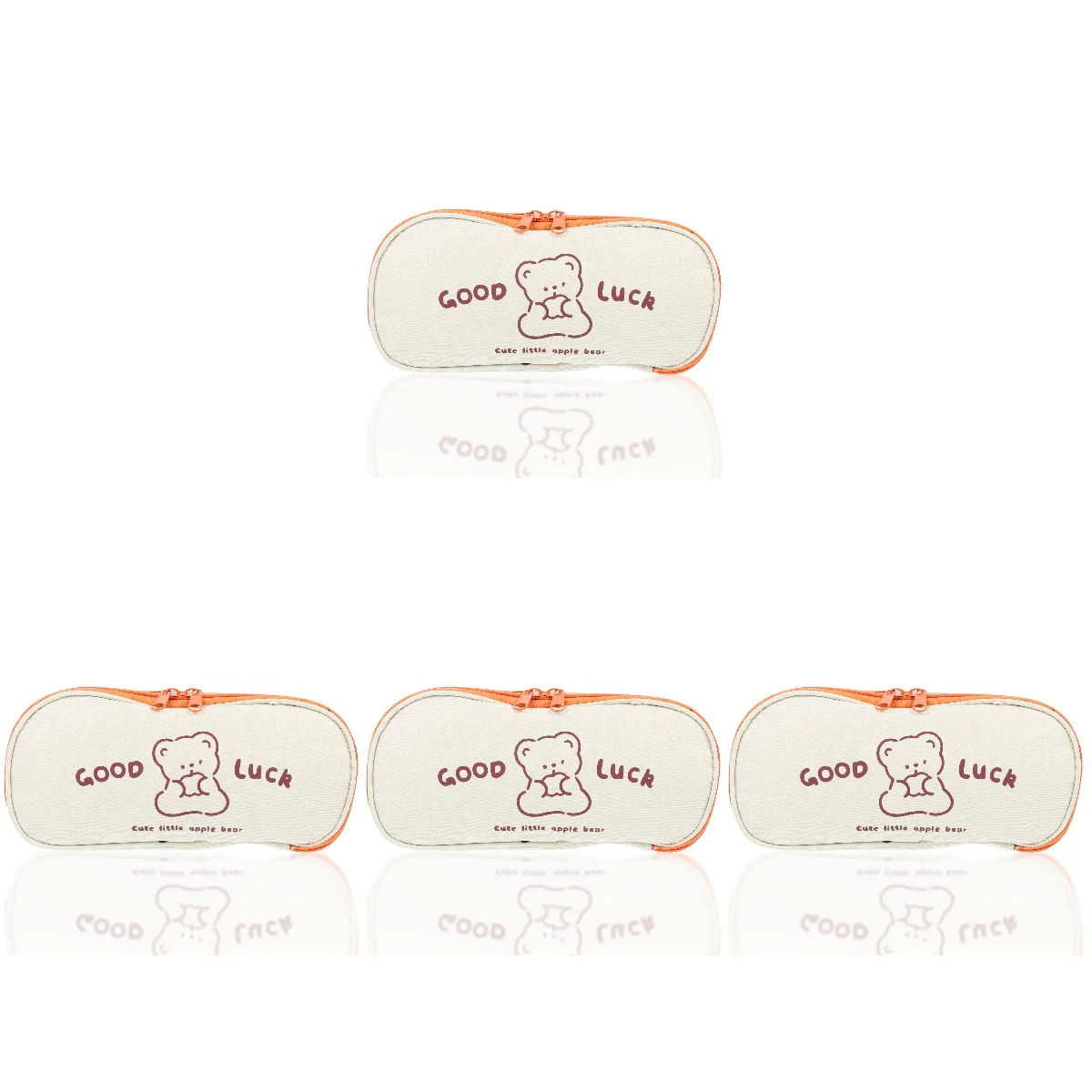 

4pcs Case Reusable Portable Pencils Canvas Storage Pouch Canvas Pen