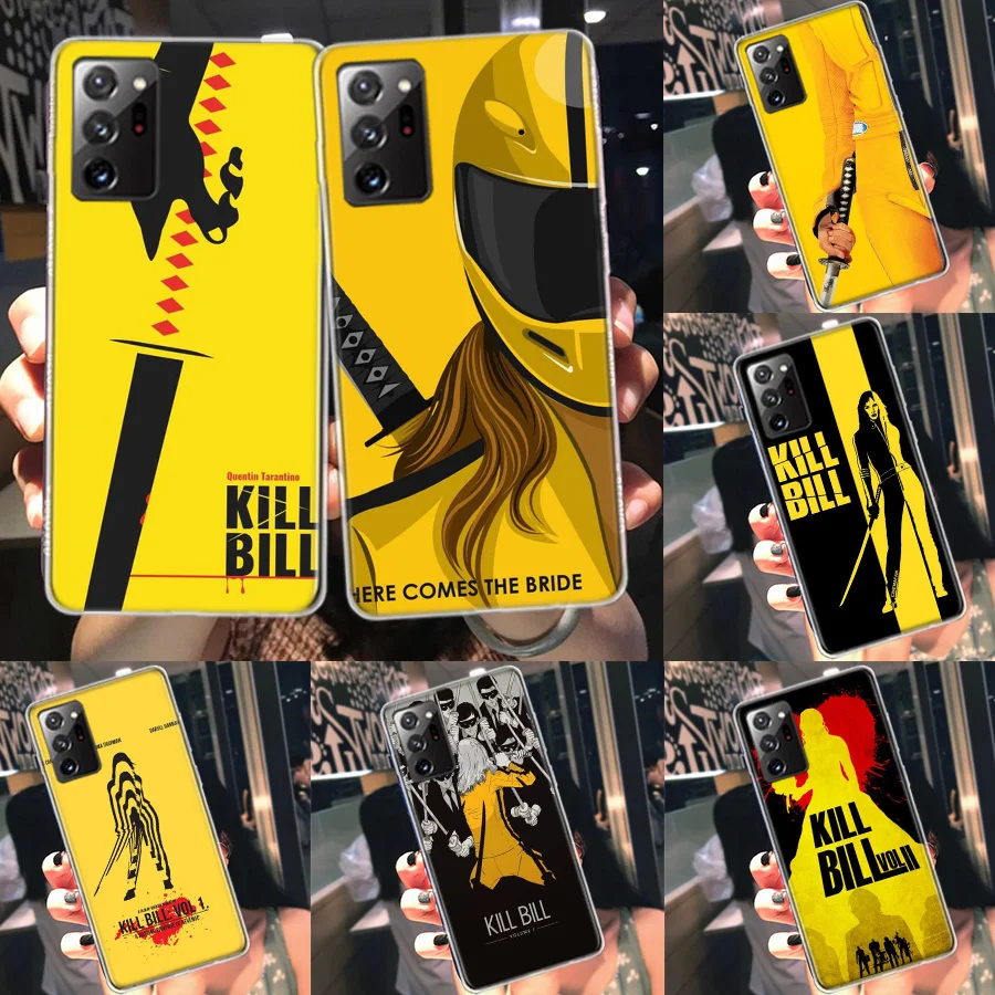 

Kill Bill Movie Poster Phone Case For Galaxy Samsung S22 Plus S21 S23 Ultra S20 FE S10 S10E S9 S8 S7 Edge Cover Pattern Capa Sof