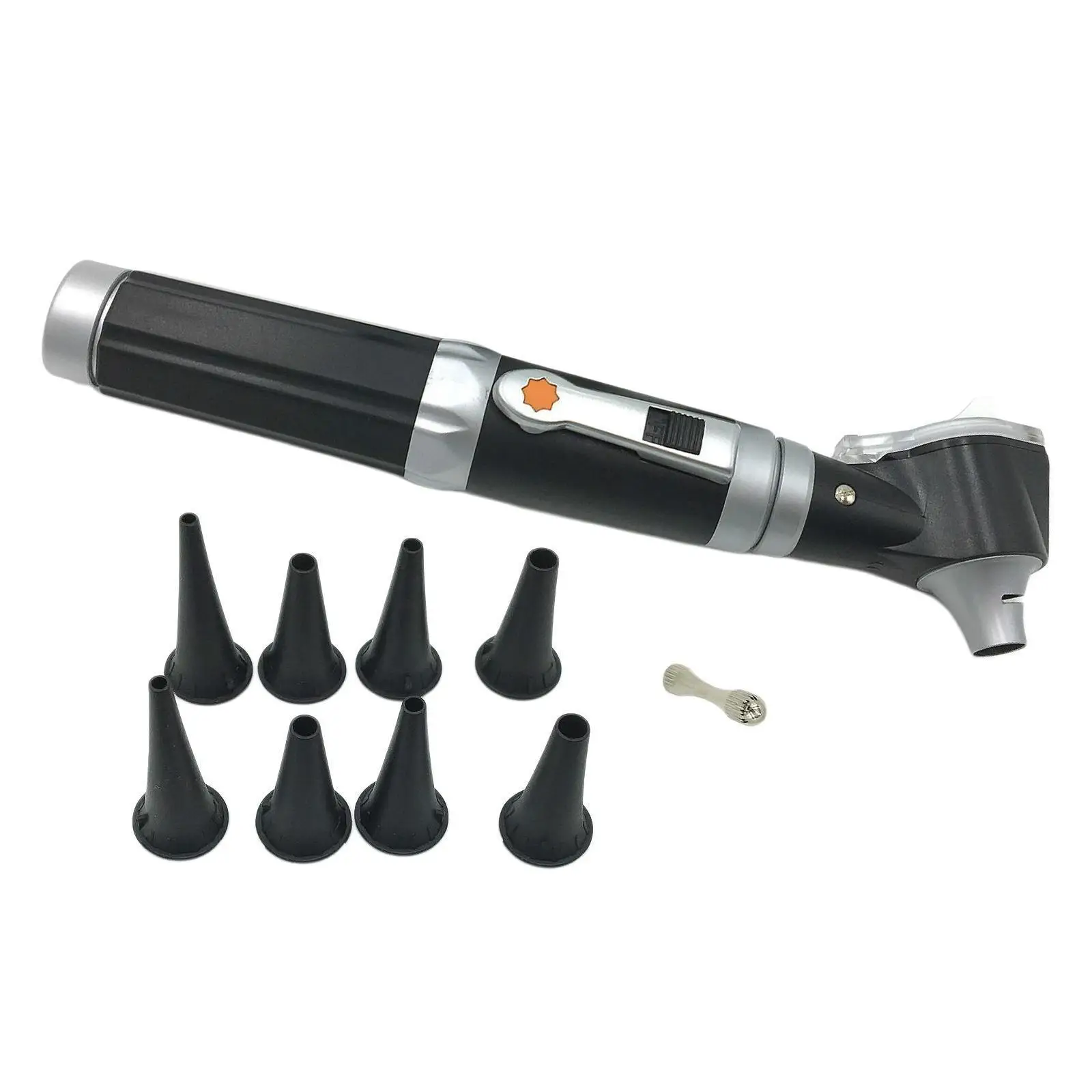 

Otoscopio LED Endoscope Otoscope Ear Cleaner Kit with 8 Tips Yellow Light