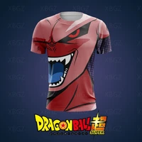 mens clothing goku dragon ball z fashion shirt cool top cartoon oversized t shirt 2022 anime 3d print manga summer harajuku 6xl