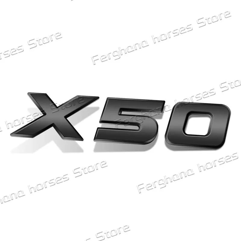 

ABS пластик 3D буквенный логотип кузова автомобиля боковая эмблема наклейка для Proton X70 X50 задний багажник значок наклейки аксессуары