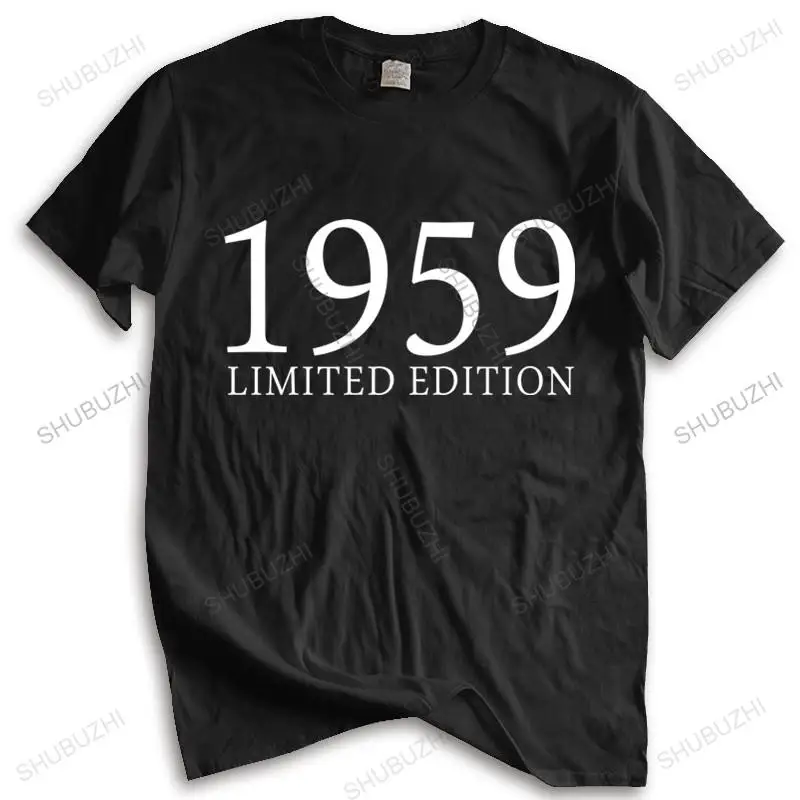 

Hot sale men brand t shirt summer cotton tshirt Limited Edition 1959 - Mens T-Shirt 62th Birthday drop shipping
