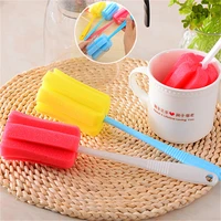 soft sponge brush bottle cup wine glass washing cleaning kitchen cleaner tool cup glass washing clean cleaner 360 degree