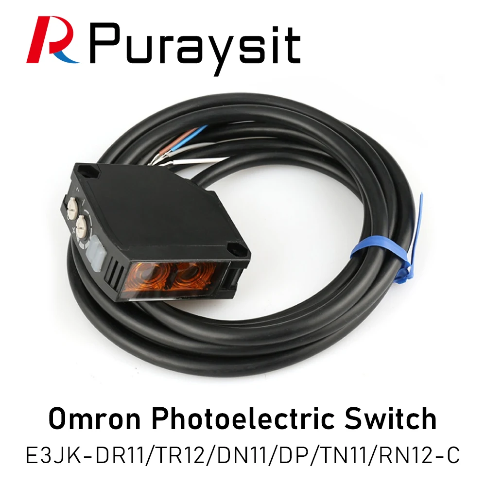 

Встроенный источник питания Omron, фотоэлектрический датчик, фотоэлемент, TR12/RR12/DN11/DP/TN11/TP/RP/E3JK-DR11