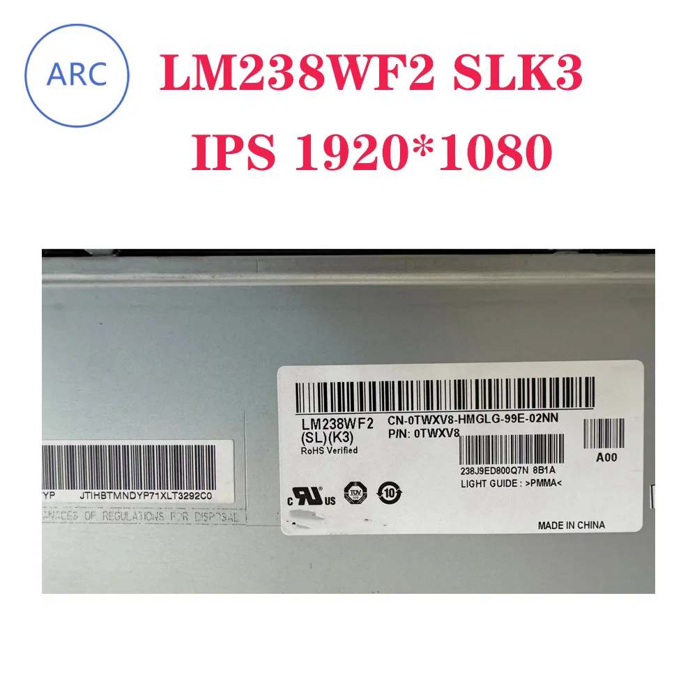 23 8-дюймовый новый оригинальный ЖК-экран LM238WF2 SLK3 без сенсорного экрана IPS FHD 1920*1080