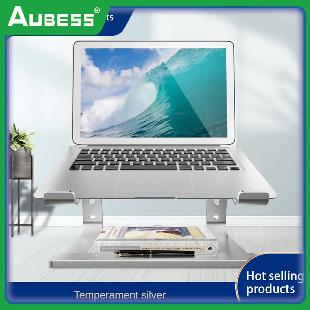 

Hollow Heat Dissipation Adjustable Computer Stand Static Load 10kg Computer Stand Clean Desktop Computer Brackets