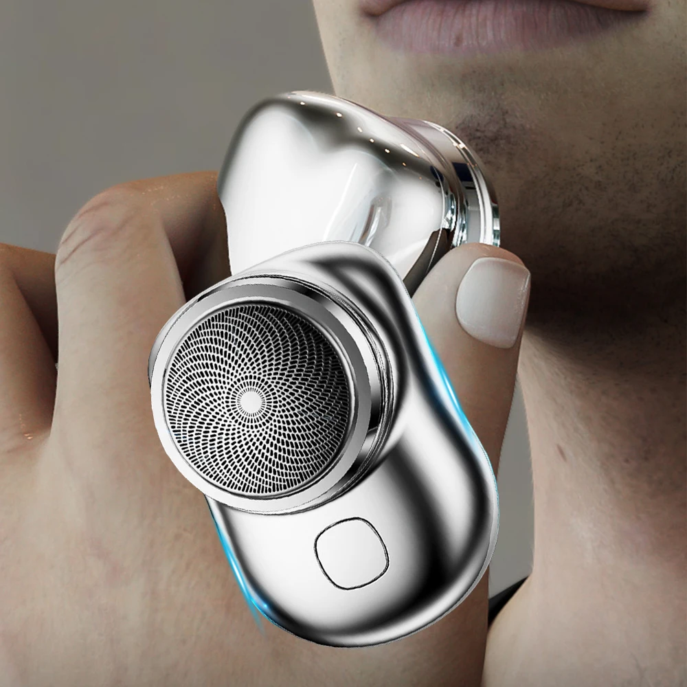 

Электробритва Мужская аккумуляторная с зарядкой от USB и функцией сухого и влажного бритья