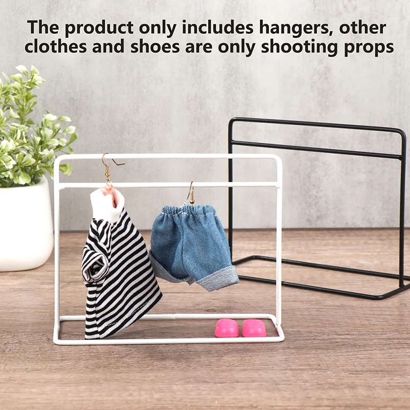 

Вешалка для кукольного домика, вешалка для хранения одежды и шляп, вешалка для одежды для кукол, вешалка для детской игрушки, игровой домик, ...