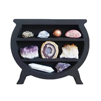 moon shelf floating phase wall hangings mount storage crescent display shelves for crystals stones boho decor for living room