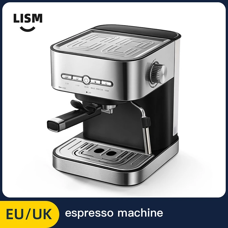 

Italian Coffee Machine Small Semi-automatic Italian Concentrated Steam Milk Brewing Coffee Machine Espresso Machinne Home