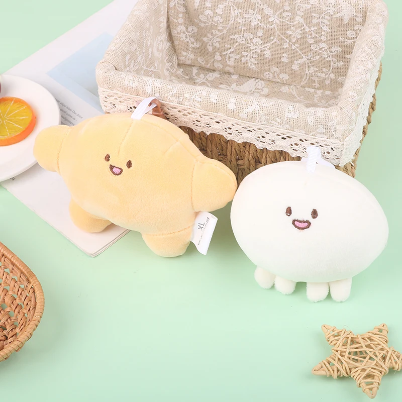 

Cartoon Plush Creative Small Octopus Soft Plush Toy KeyChain Cute Bag Pendant Cartoon Gift Doll