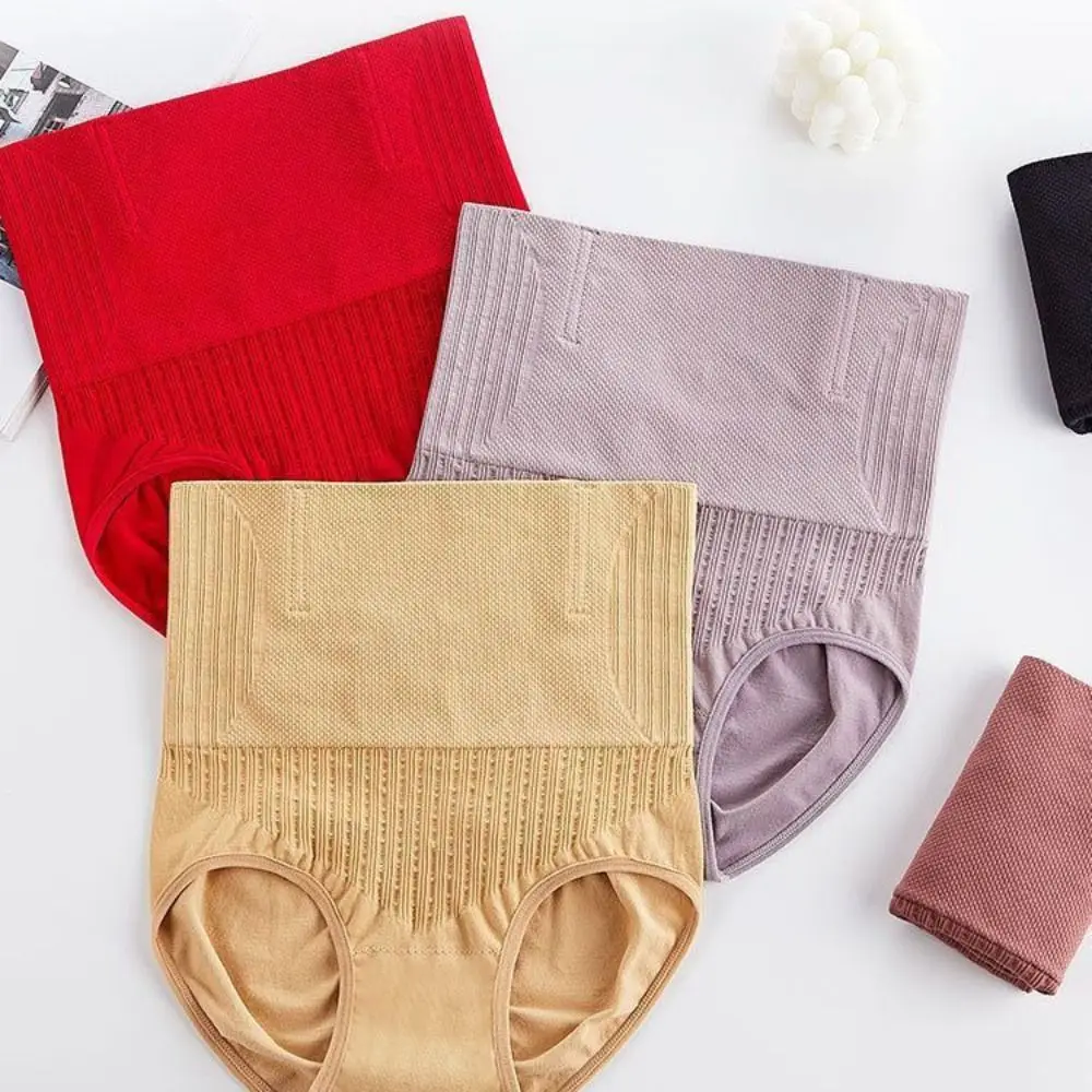 

Хлопковая корректирующая одежда для подтяжки ягодиц, Послеродовая одежда с высокой талией, Корректирующее белье для живота, трусики для живота, женское нижнее белье для похудения