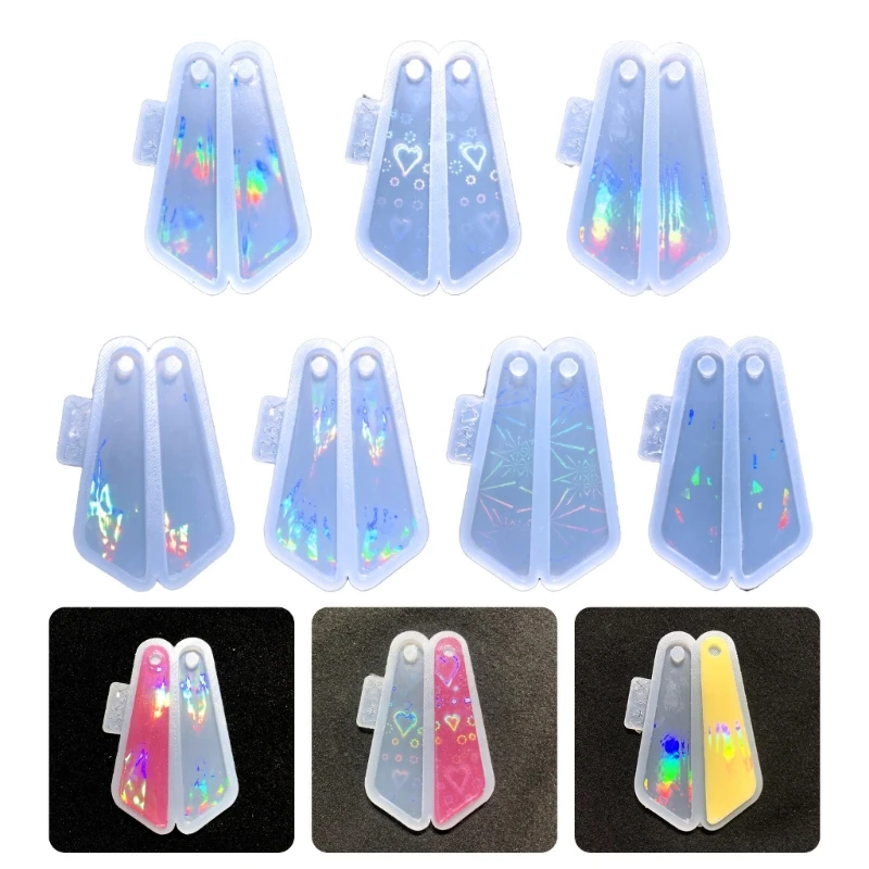 

Resin Jewelry Mold Silicone Earring Resin Molds,Irregular Resin Mold