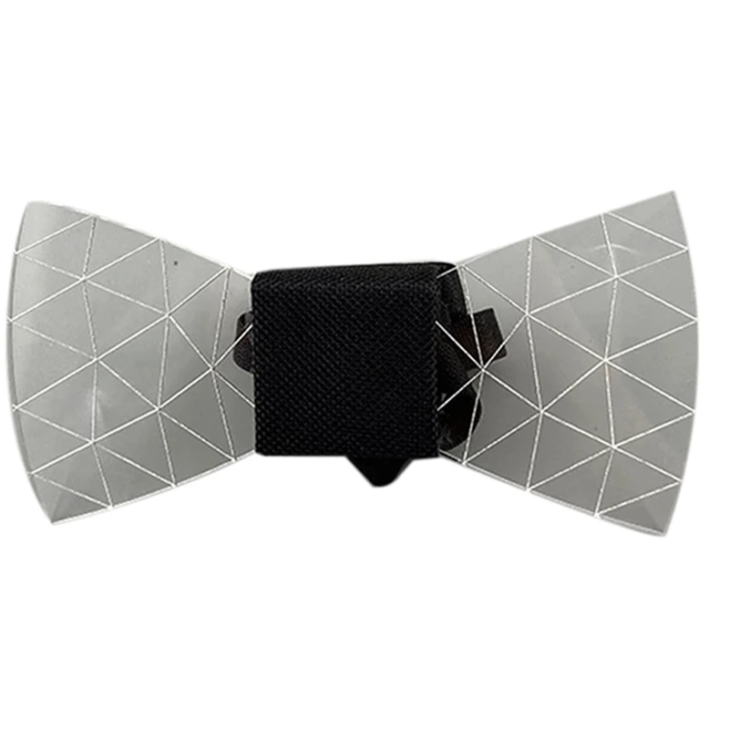 

Colorful LED Acrylic Bow Tie Change 7 Lighting Colors Men Bow Tie Flashing LED Bow Tie Light Up Party Luminous Bow Tie